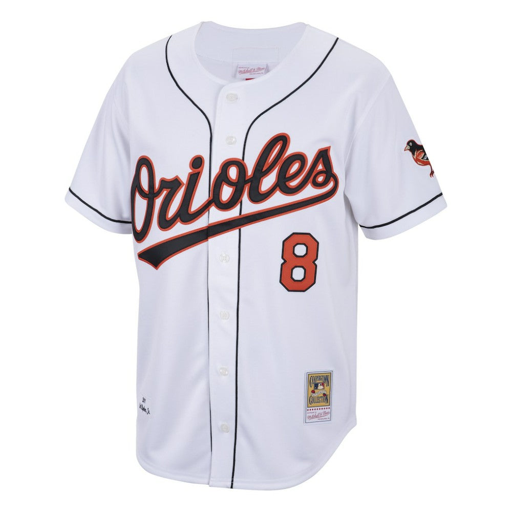 Cal Ripken Jr. Baltimore Orioles Cooperstown Collection 2001 Authentic Player Jersey White