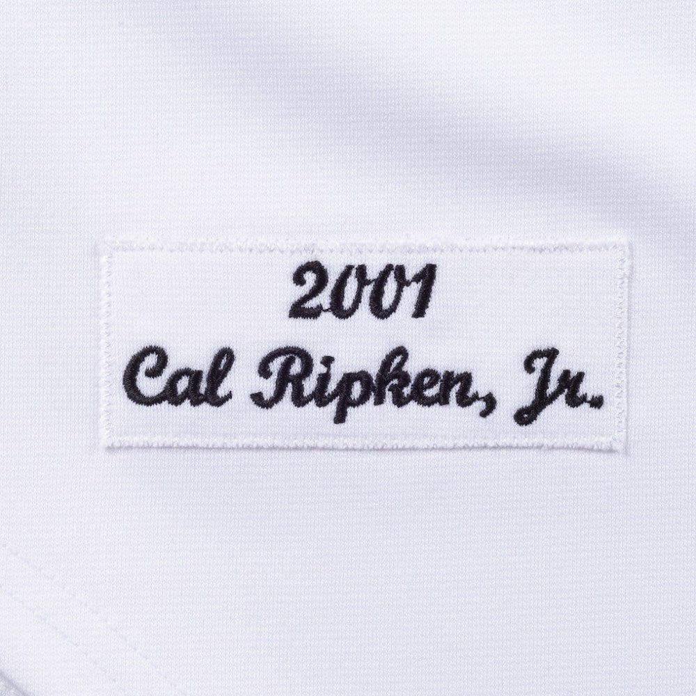 Cal Ripken Jr. Baltimore Orioles Cooperstown Collection 2001 Authentic Player Jersey White