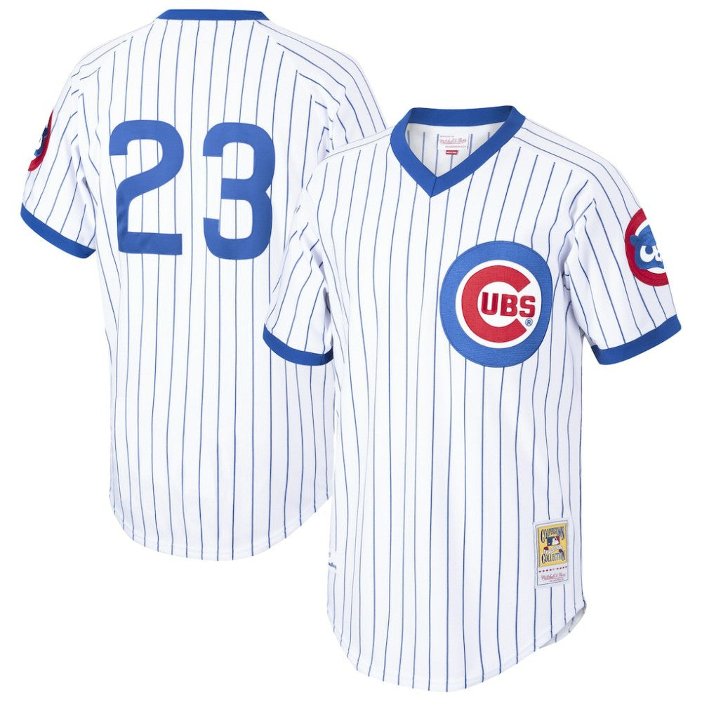Ryne Sandberg Chicago Cubs Cooperstown Collection 1987 Authentic Player Jersey White