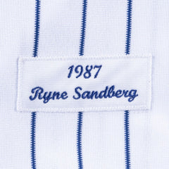 Ryne Sandberg Chicago Cubs Cooperstown Collection 1987 Authentic Player Jersey White