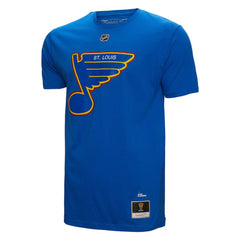 Brett Hull St. Louis Blues Mitchell & Ness Name & Number T-Shirt Blue