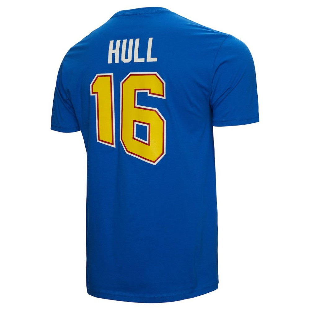 Brett Hull St. Louis Blues Mitchell & Ness Name & Number T-Shirt Blue
