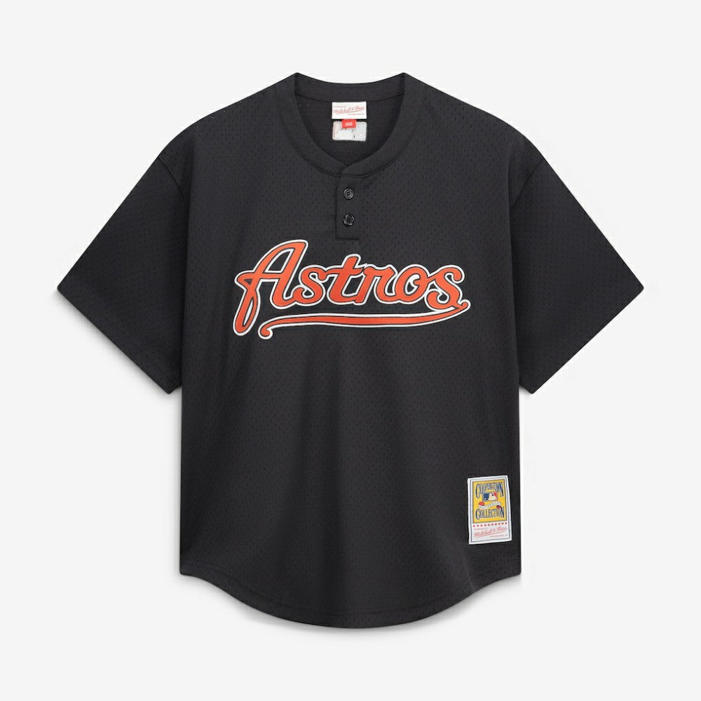 Craig Biggio Houston Astros Authentic Batting Practice Jersey Black | Mitchell & Ness