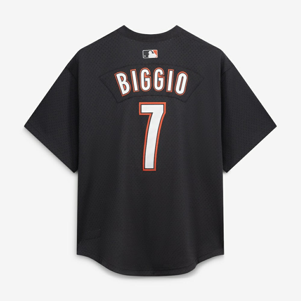 Craig Biggio Houston Astros Authentic Batting Practice Jersey Black | Mitchell & Ness