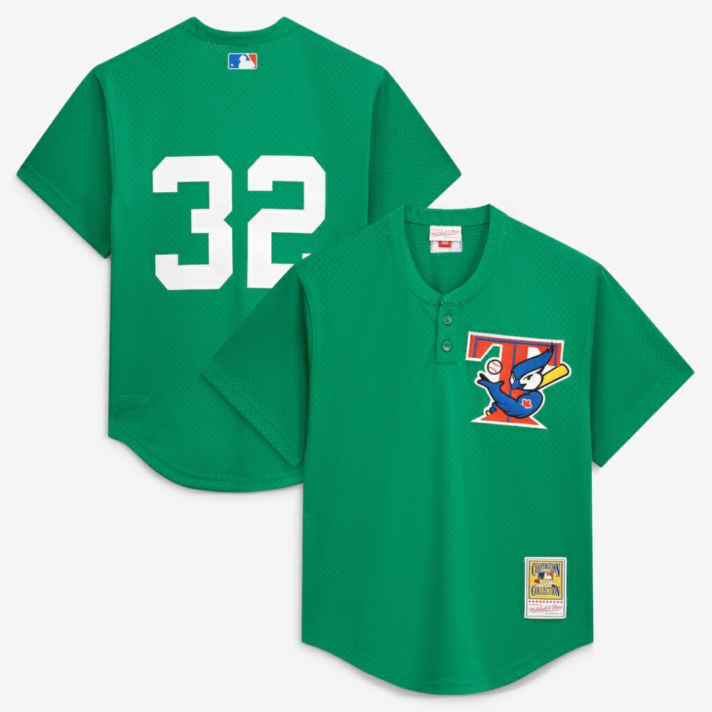 Roy Halladay Toronto Blue Jays Authentic Batting Practice Jersey - Green