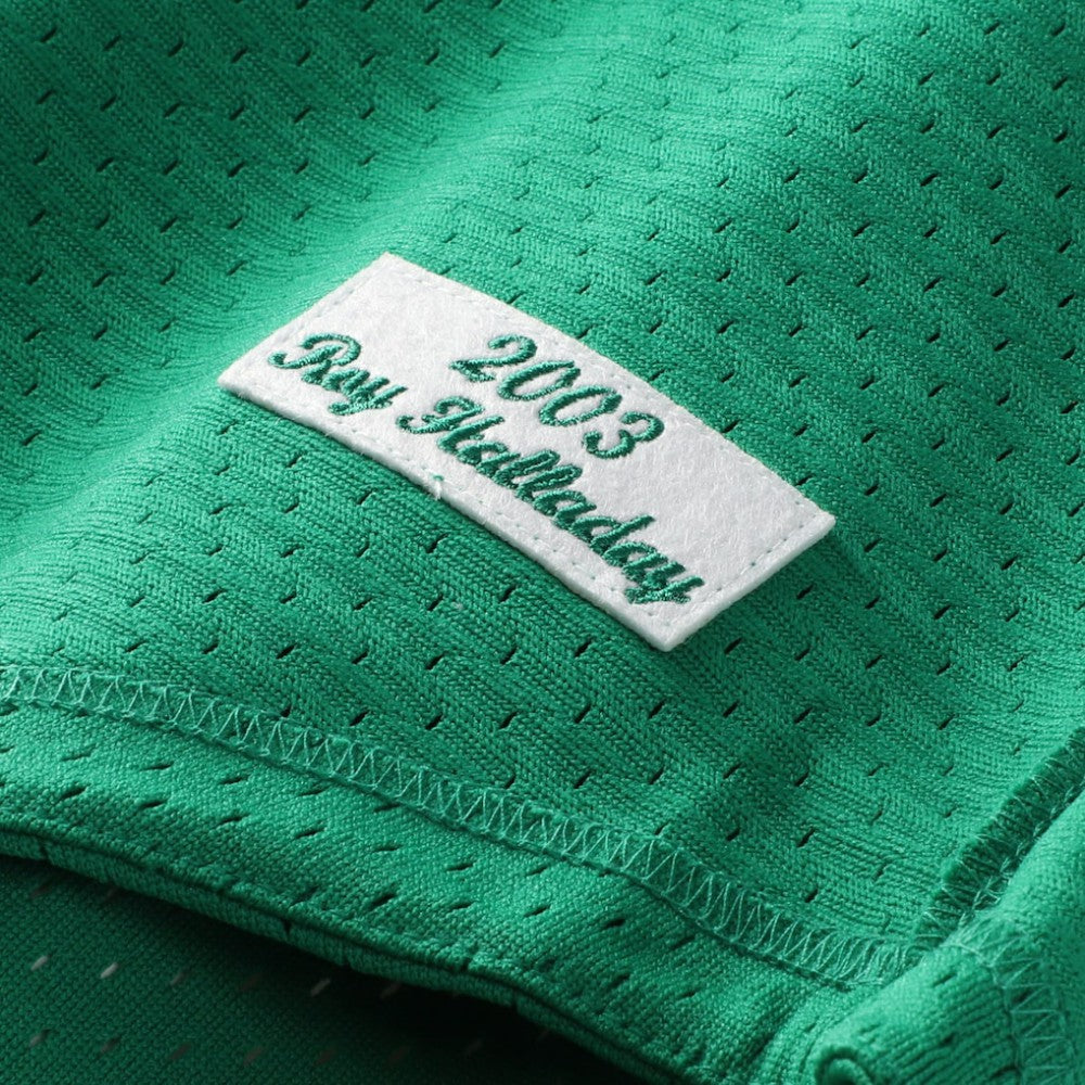 Roy Halladay Toronto Blue Jays Authentic Batting Practice Jersey - Green