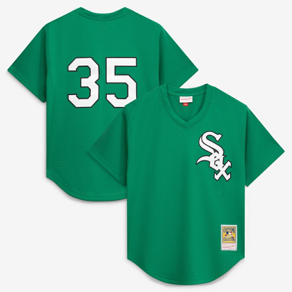 Frank Thomas Chicago White Sox Authentic Batting Practice Jersey Green | Mitchell & Ness