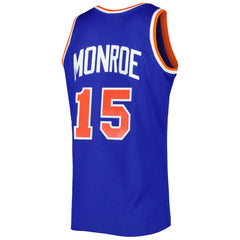 Earl Monroe New York Knicks 1972/73 Hardwood Classics Swingman Jersey - Blue