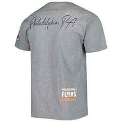 Philadelphia Flyers Mitchell & Ness City Collection T-Shirt Heather Gray