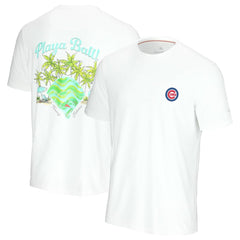 Chicago Cubs Tommy Bahama Playa Ball T-Shirt White