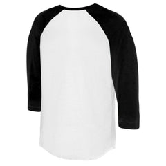 Miami Marlins Tiny Turnip Women's Lucky Charm 3/4-Sleeve Raglan T-Shirt White/Black