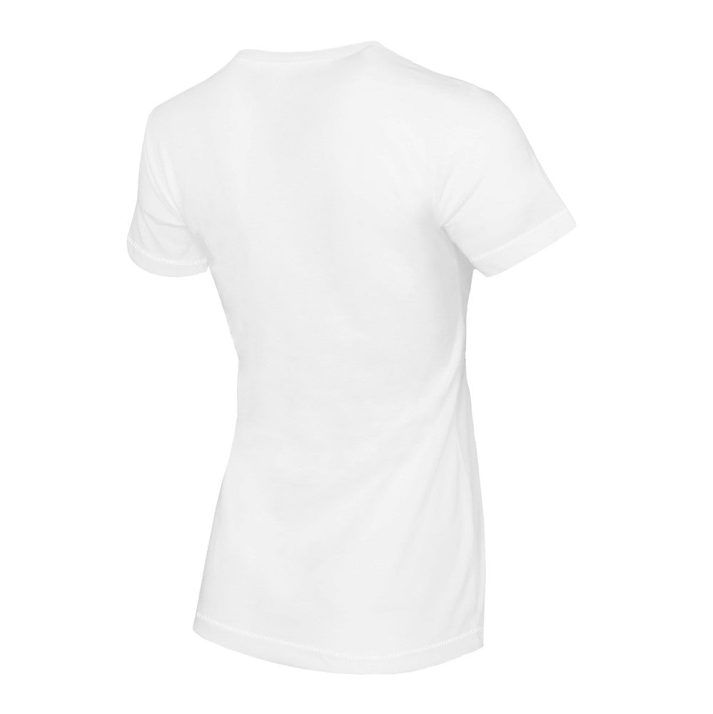 Cincinnati Reds Tiny Turnip Women's Angel Wings T-Shirt White