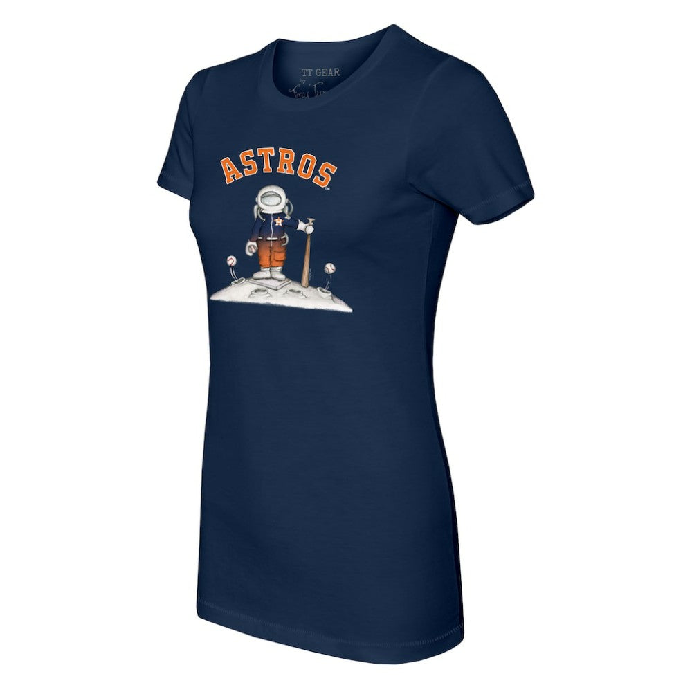 Houston Astros Tiny Turnip Women's Astronaut T-Shirt Navy
