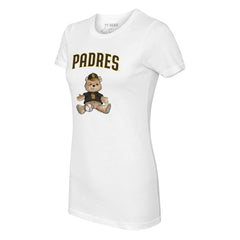 San Diego Padres Tiny Turnip Women's Teddy Boy T-Shirt White