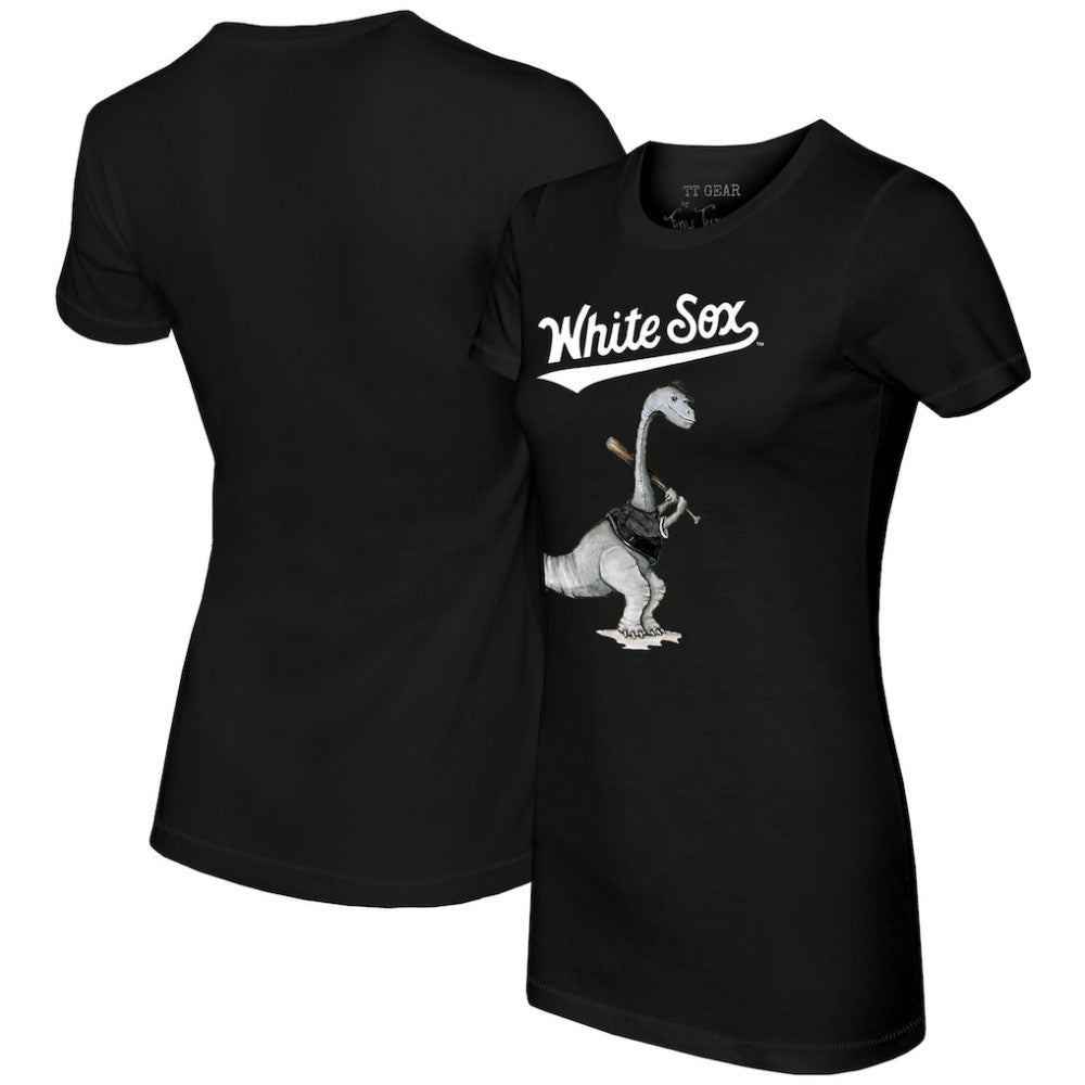 Chicago White Sox Tiny Turnip Women's Bronto T-Shirt Black