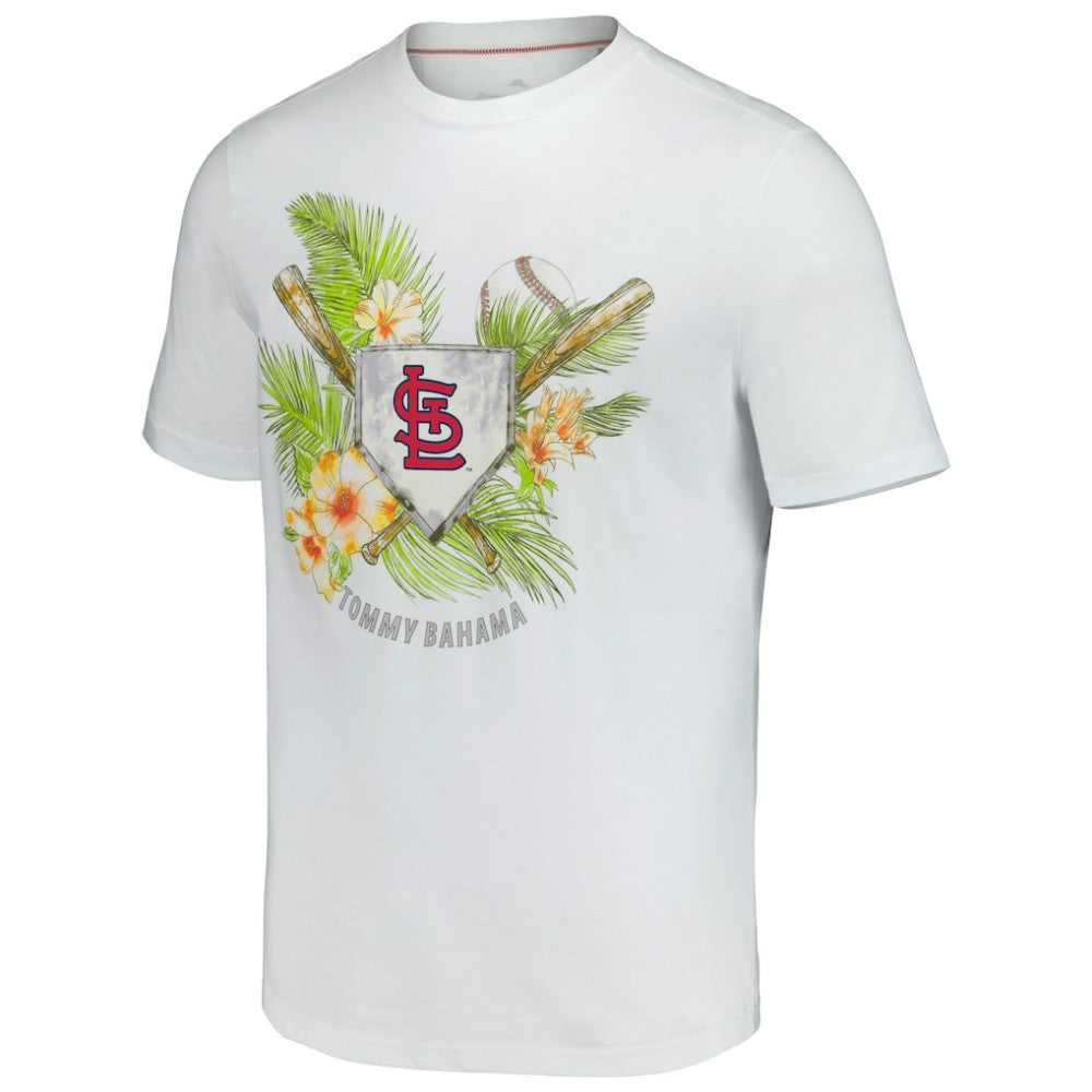 St. Louis Cardinals Tommy Bahama Island League T-Shirt White