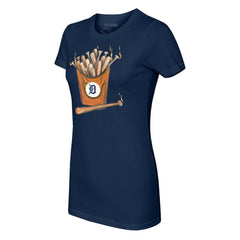 Detroit Tigers Tiny Turnip Women's Hot Bats T-Shirt Navy
