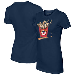 Minnesota Twins Tiny Turnip Women's Hot Bats T-Shirt Navy
