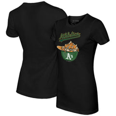 Athletics Tiny Turnip Women's Nacho Helmet T-Shirt Black