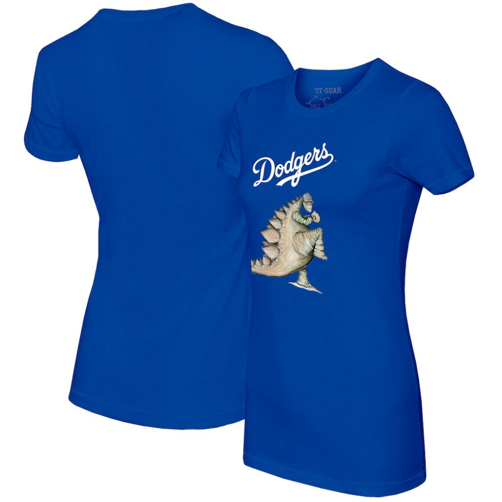 Los Angeles Dodgers Tiny Turnip Women's Stega T-Shirt Royal