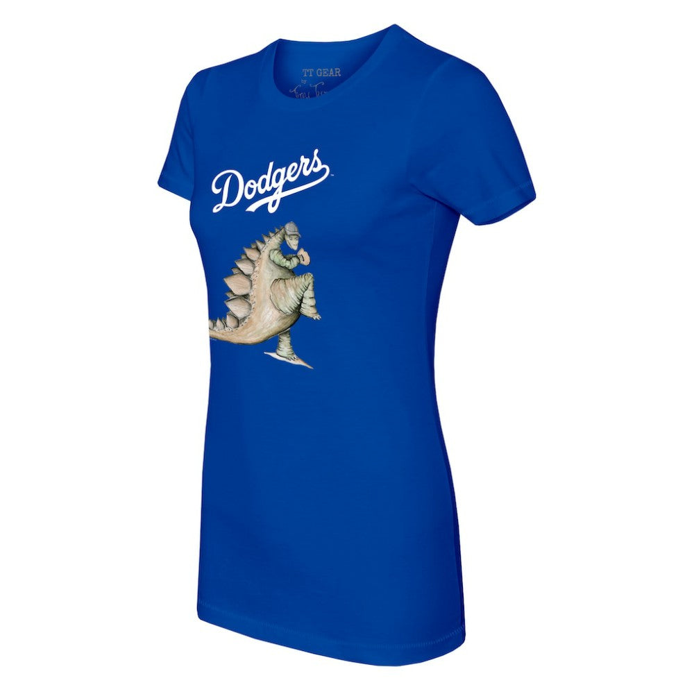 Los Angeles Dodgers Tiny Turnip Women's Stega T-Shirt Royal