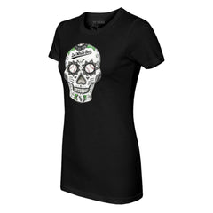 Chicago White Sox Tiny Turnip Women's Sugar Skull T-Shirt Black