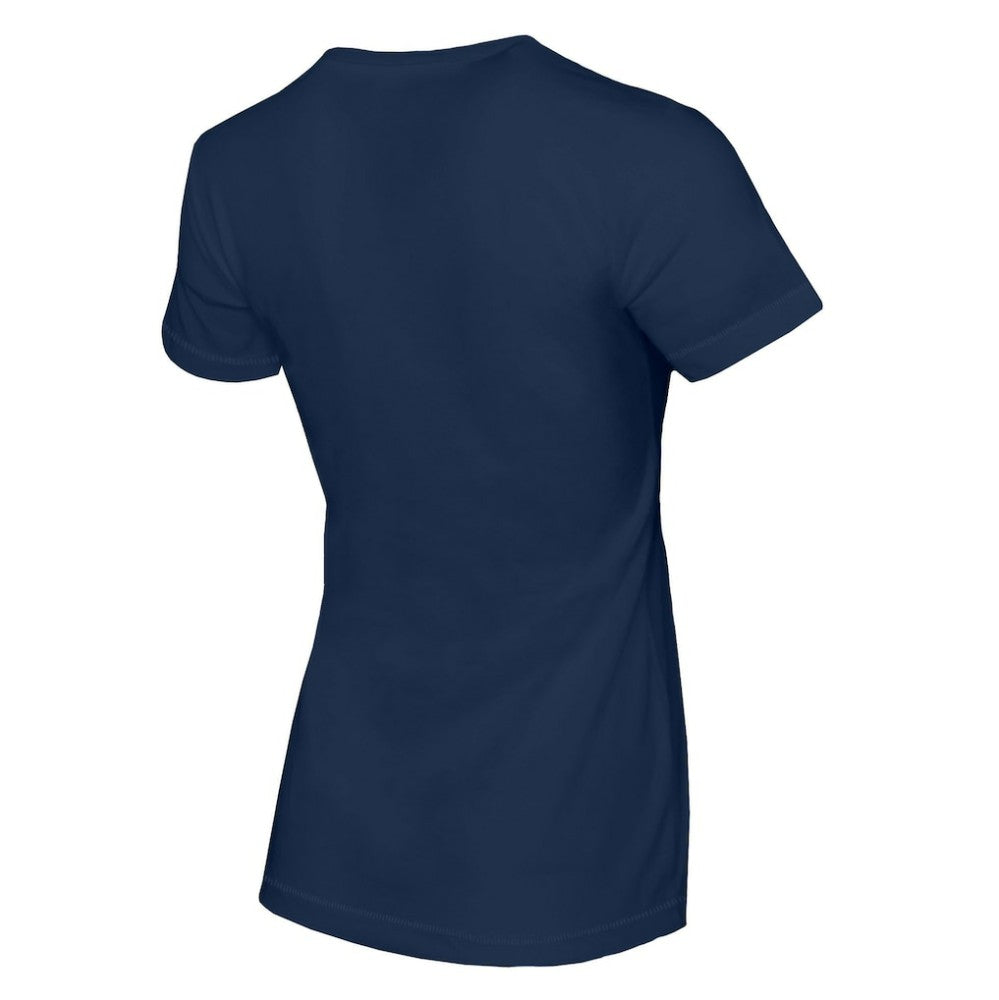 Tampa Bay Rays Tiny Turnip Women's Tiara Heart T-Shirt Navy