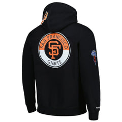 San Francisco Giants City Collection Pullover Hoodie Black | Mitchell & Ness