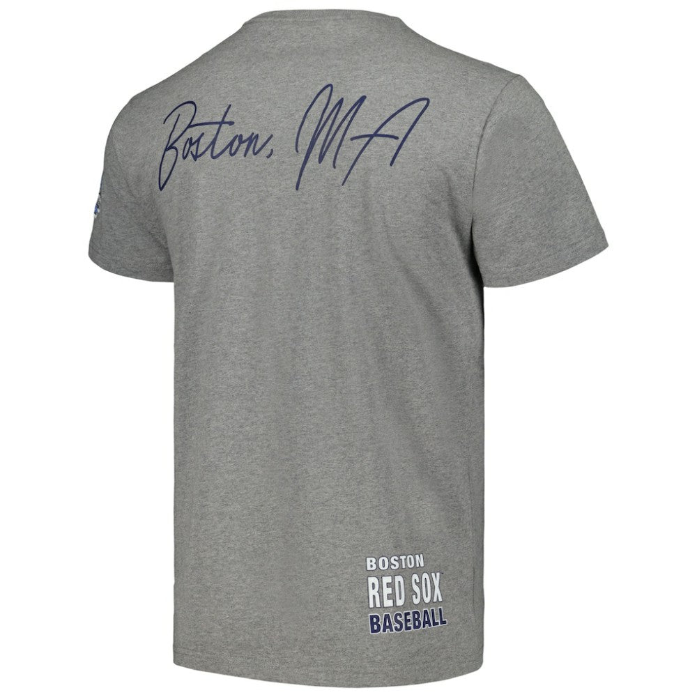 Boston Red Sox Cooperstown Collection City Collection T-Shirt Heather Gray | Mitchell & Ness