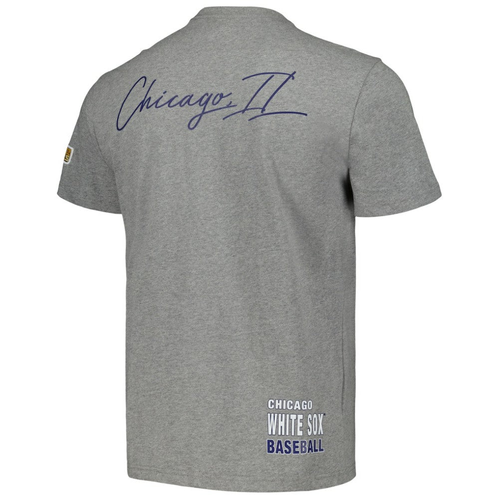 Chicago White Sox Cooperstown Collection City Collection T-Shirt Heather Gray | Mitchell & Ness
