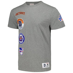 Detroit Tigers Cooperstown Collection City Collection T-Shirt Heather Gray | Mitchell & Ness