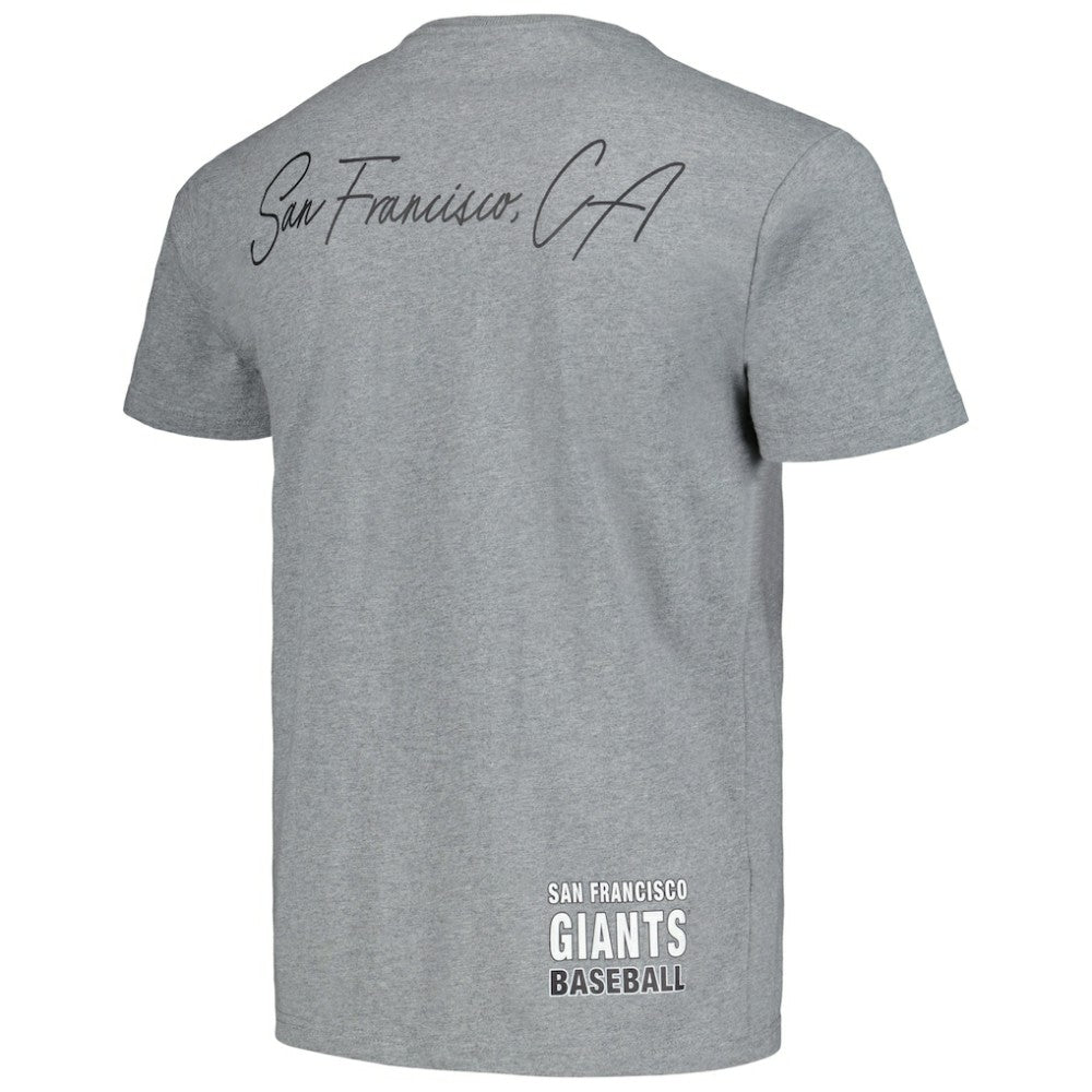 San Francisco Giants Cooperstown Collection City Collection T-Shirt Heather Gray | Mitchell & Ness