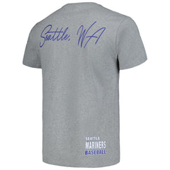 Seattle Mariners Cooperstown Collection City Collection T-Shirt Heather Gray | Mitchell & Ness
