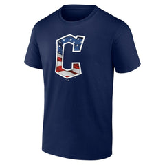 Cleveland Guardians Banner Wave Team T-Shirt Navy