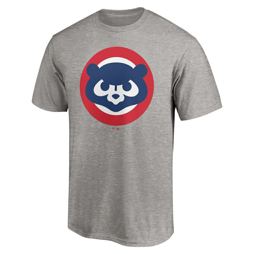 Chicago Cubs Cooperstown Collection Huntington T-Shirt Heather Gray