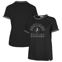 Chicago White Sox Women's City Connect Sweet Heat Peyton T-Shirt Black | 47 brand