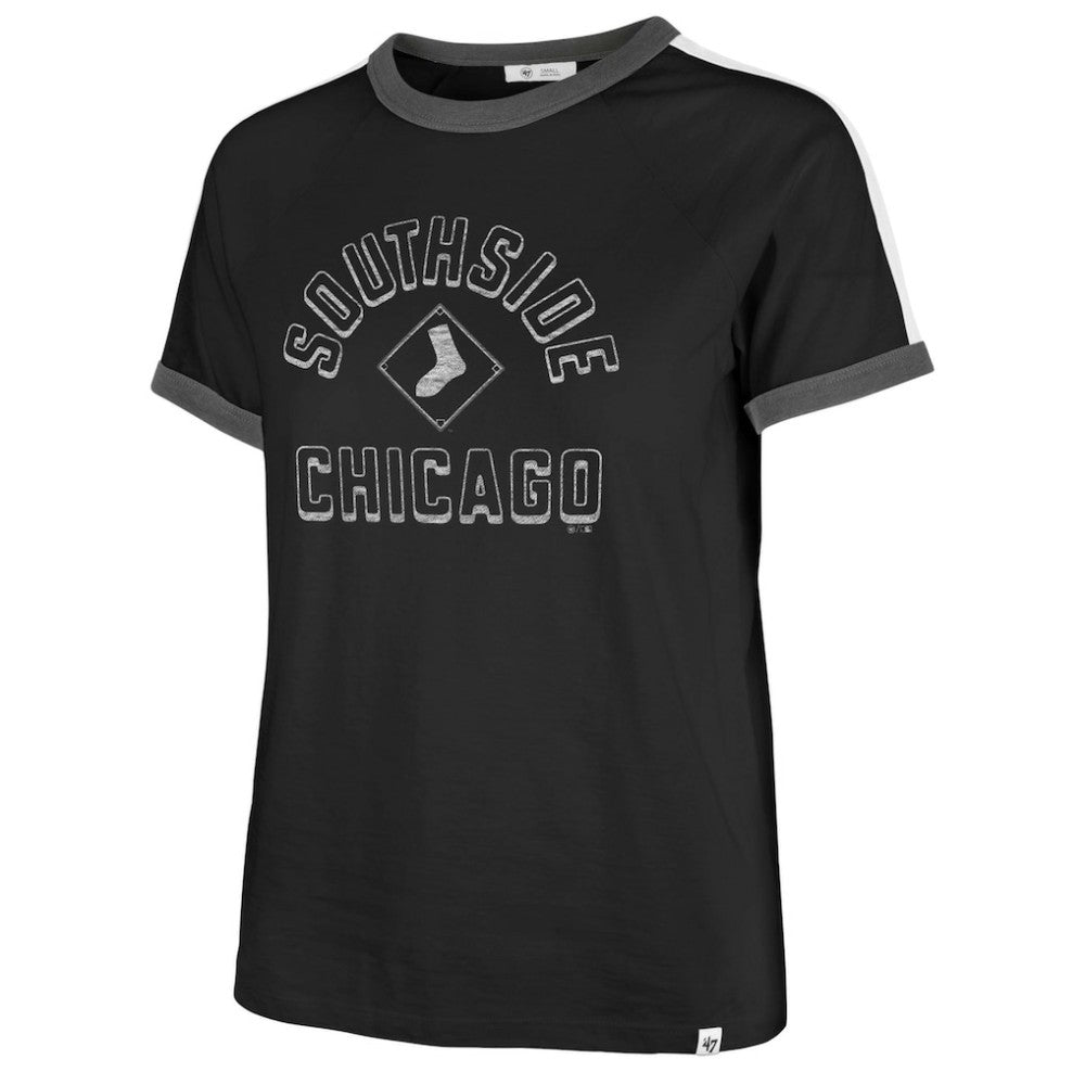 Chicago White Sox Women's City Connect Sweet Heat Peyton T-Shirt Black | 47 brand