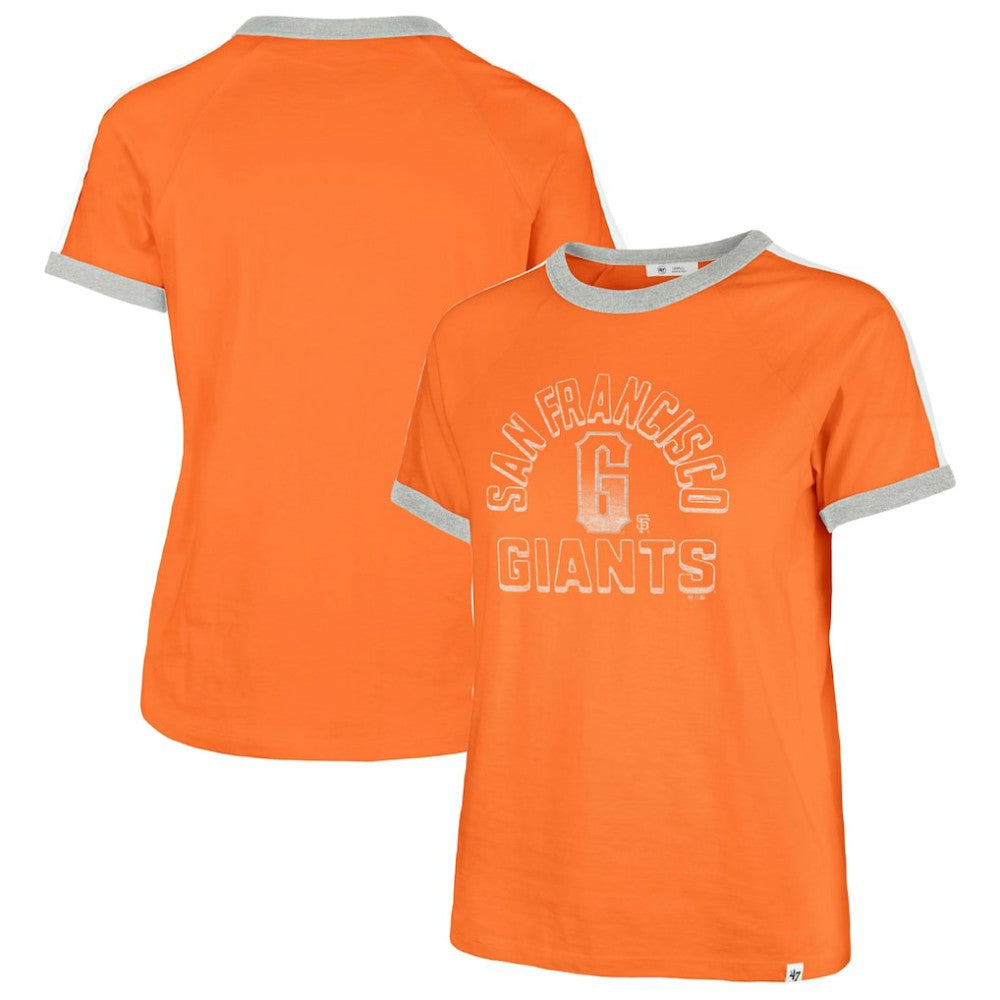 San Francisco Giants Women's City Connect Sweet Heat Peyton T-Shirt Orange | 47 brand