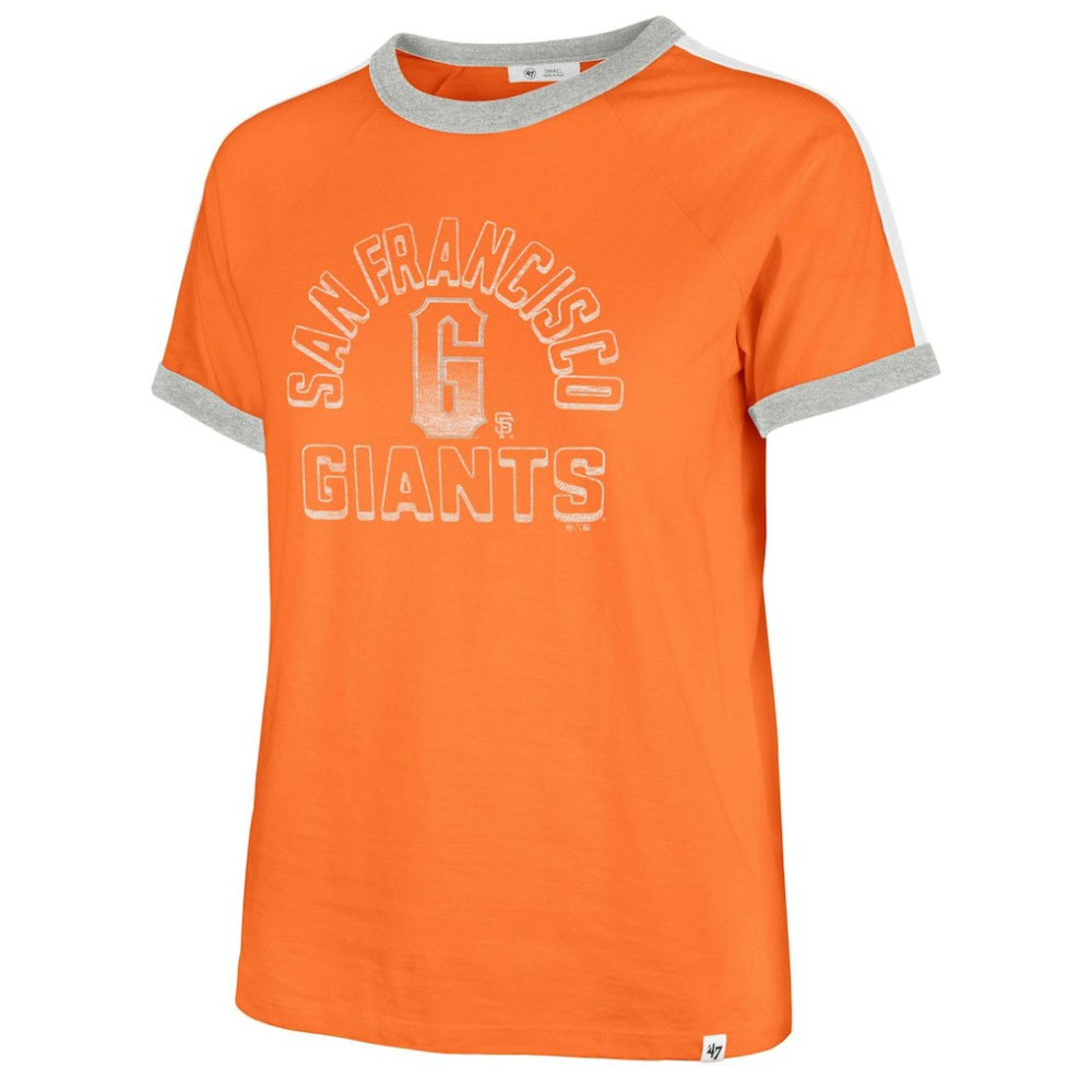 San Francisco Giants Women's City Connect Sweet Heat Peyton T-Shirt Orange | 47 brand