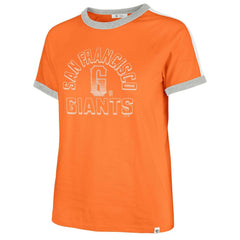San Francisco Giants Women's City Connect Sweet Heat Peyton T-Shirt Orange | 47 brand