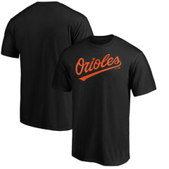 Baltimore Orioles Official Team Wordmark T-Shirt Black
