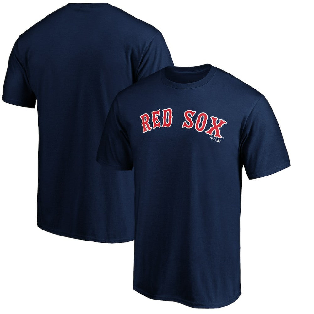 Boston Red Sox Official Wordmark Team T-Shirt Navy