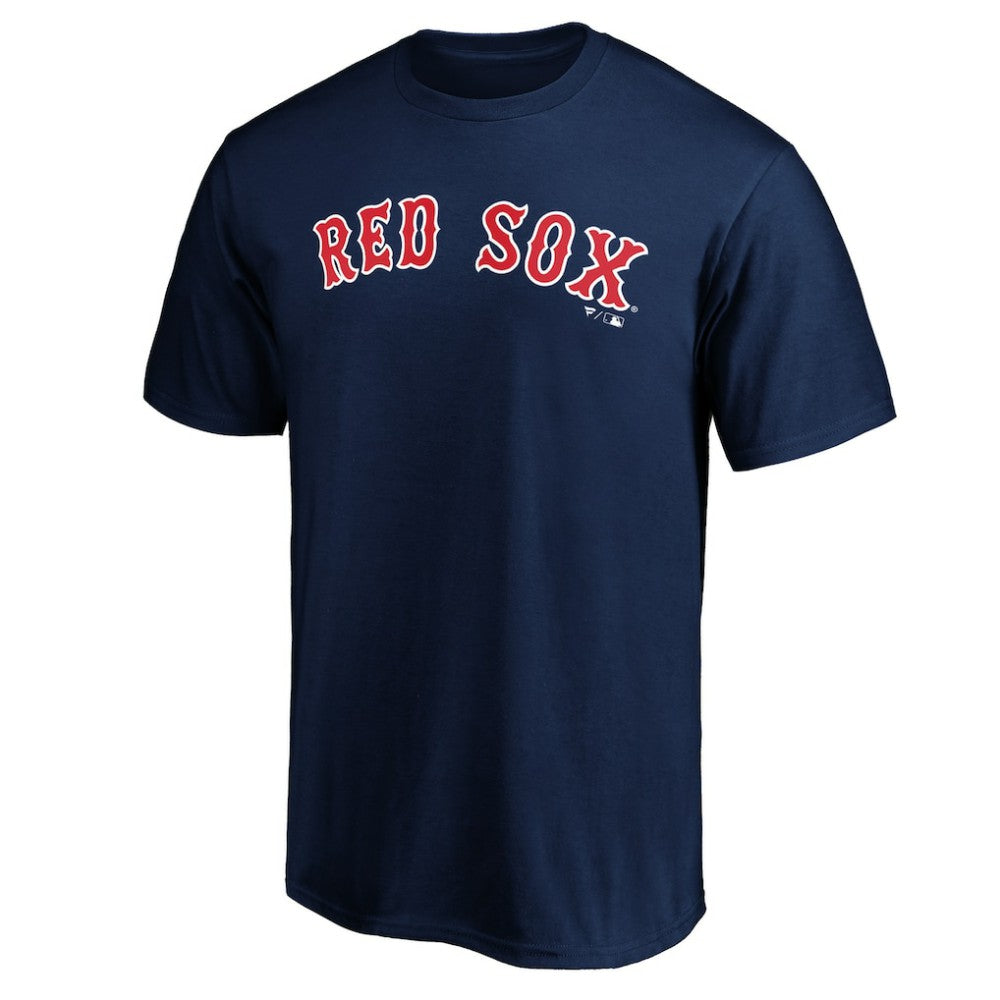 Boston Red Sox Official Wordmark Team T-Shirt Navy