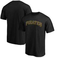 Pittsburgh Pirates Official Wordmark Team T-Shirt Black