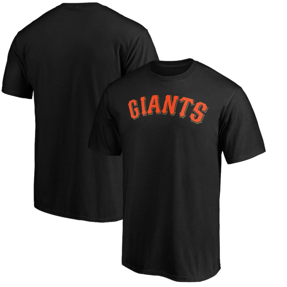 San Francisco Giants Official Team Wordmark T-Shirt Black