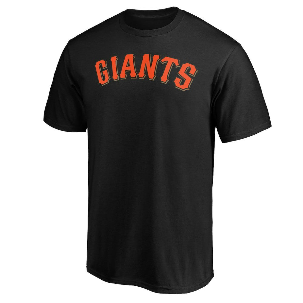 San Francisco Giants Official Team Wordmark T-Shirt Black