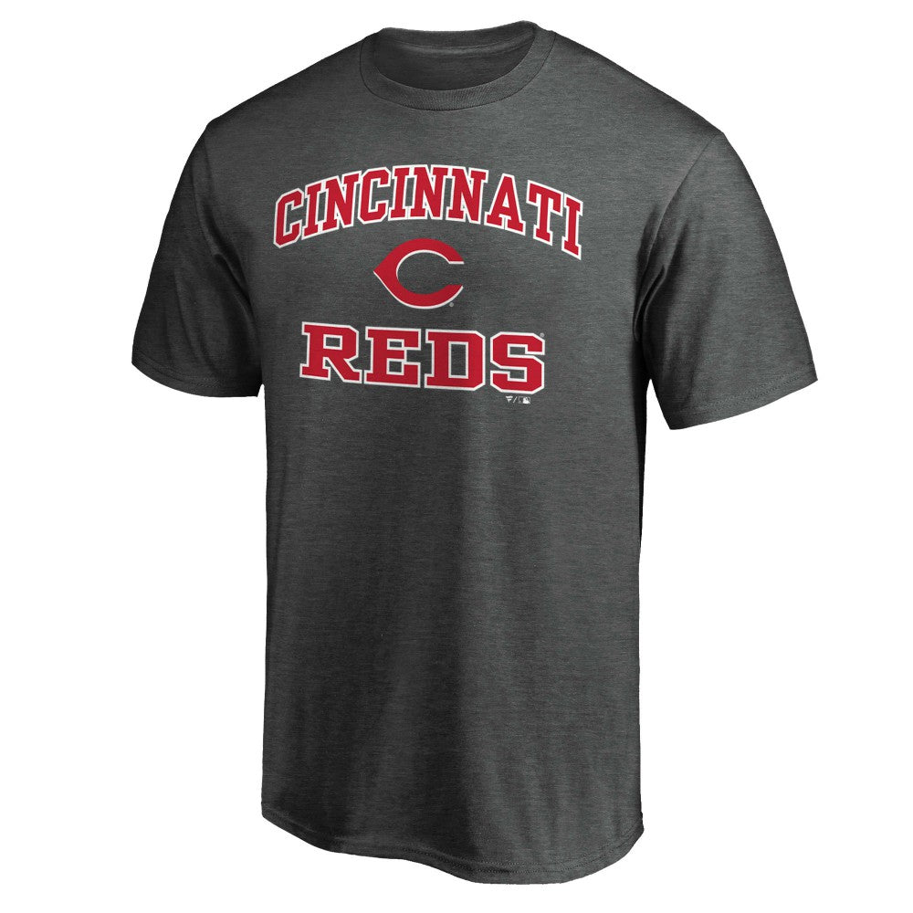 Cincinnati Reds Heart & Soul T-Shirt Charcoal