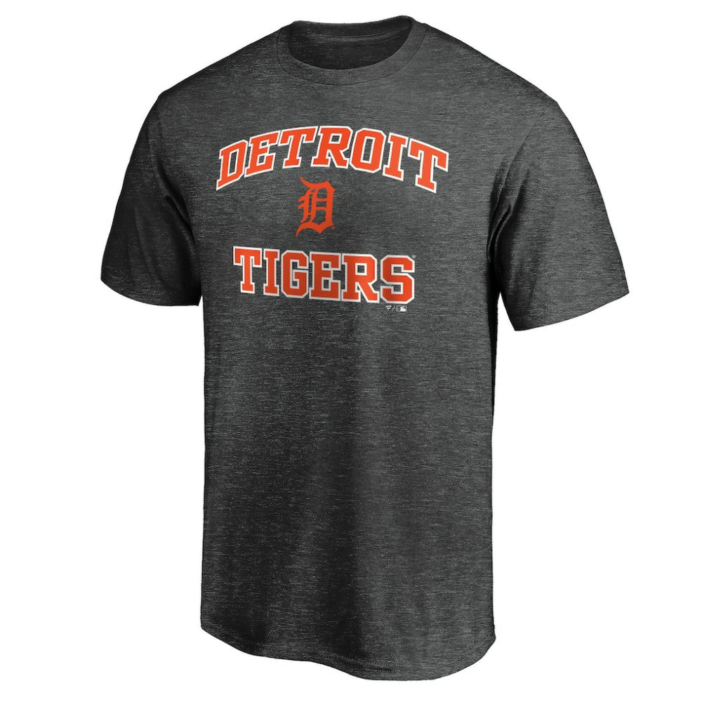 Detroit Tigers Heart & Soul T-Shirt Charcoal