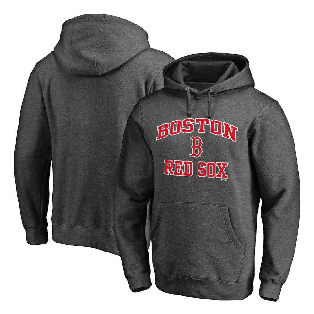 Boston Red Sox Heart & Soul Pullover Hoodie Charcoal