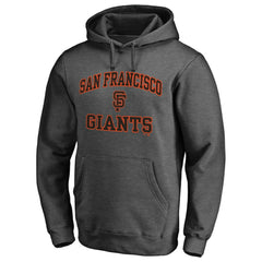 San Francisco Giants Heart & Soul Pullover Hoodie Charcoal